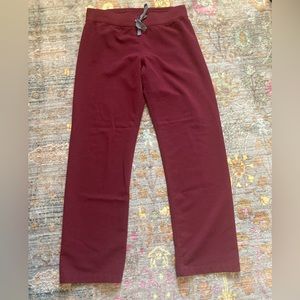 Figs Maroon Livingston pants Medium